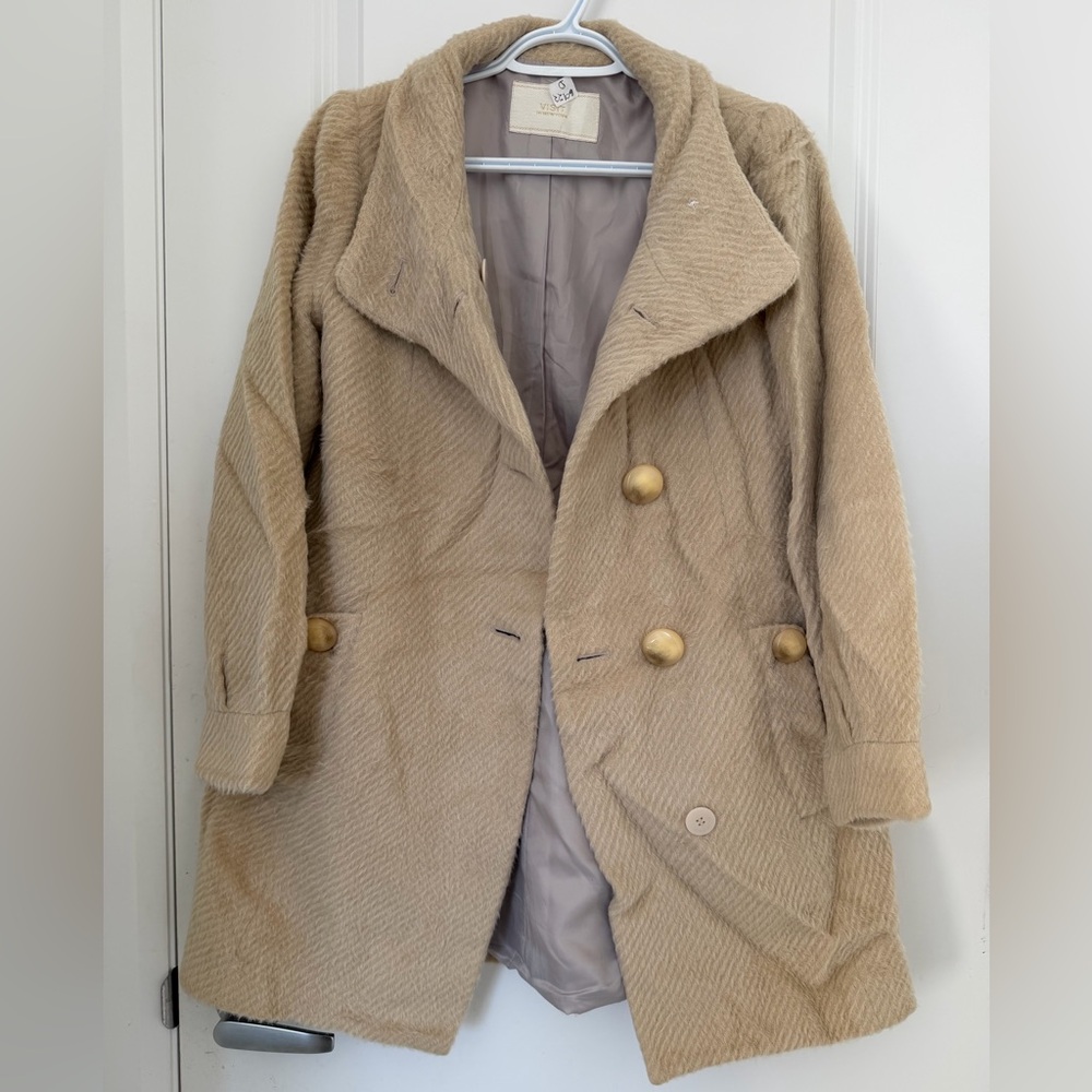 Visvim Tan Teddy Jacket
